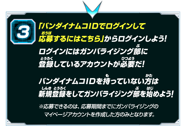 応募までの流れ③